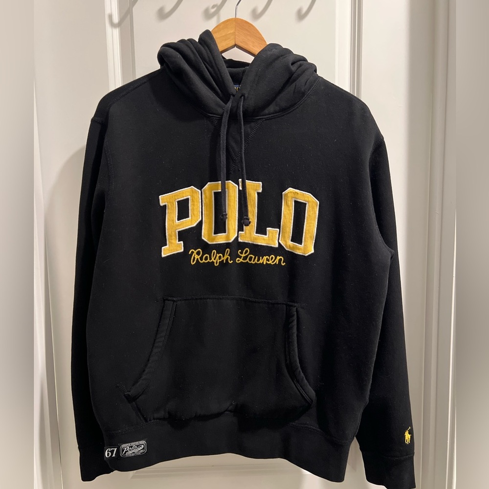 Polo Ralph Lauren logo, print hoodie